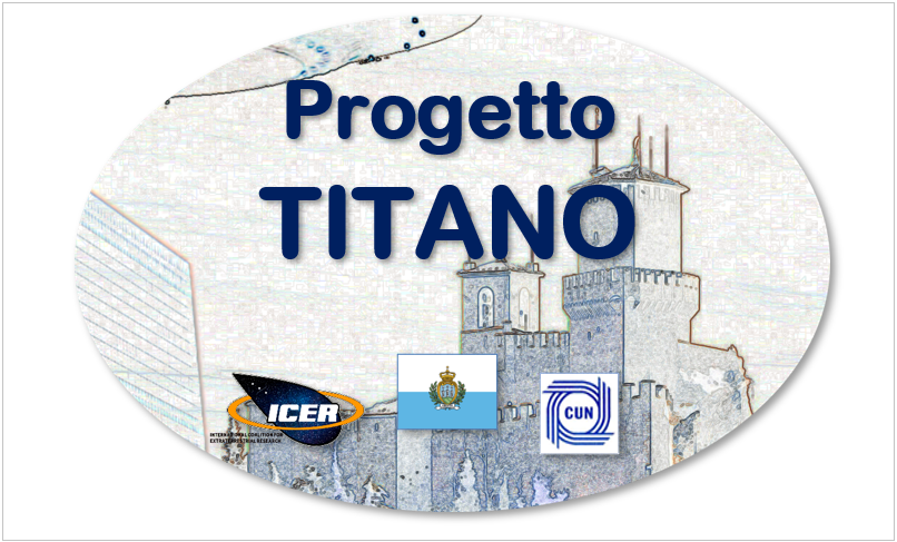 O logotipo do Progetto Titano