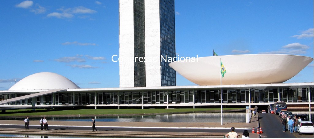 I palazzi del Congresso Nazionale a Brasilial