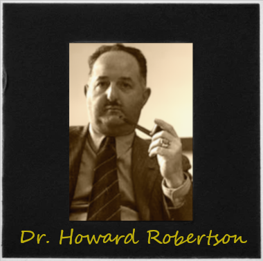 il Dr. Howard Robertson, presidente della omonima Commissione
