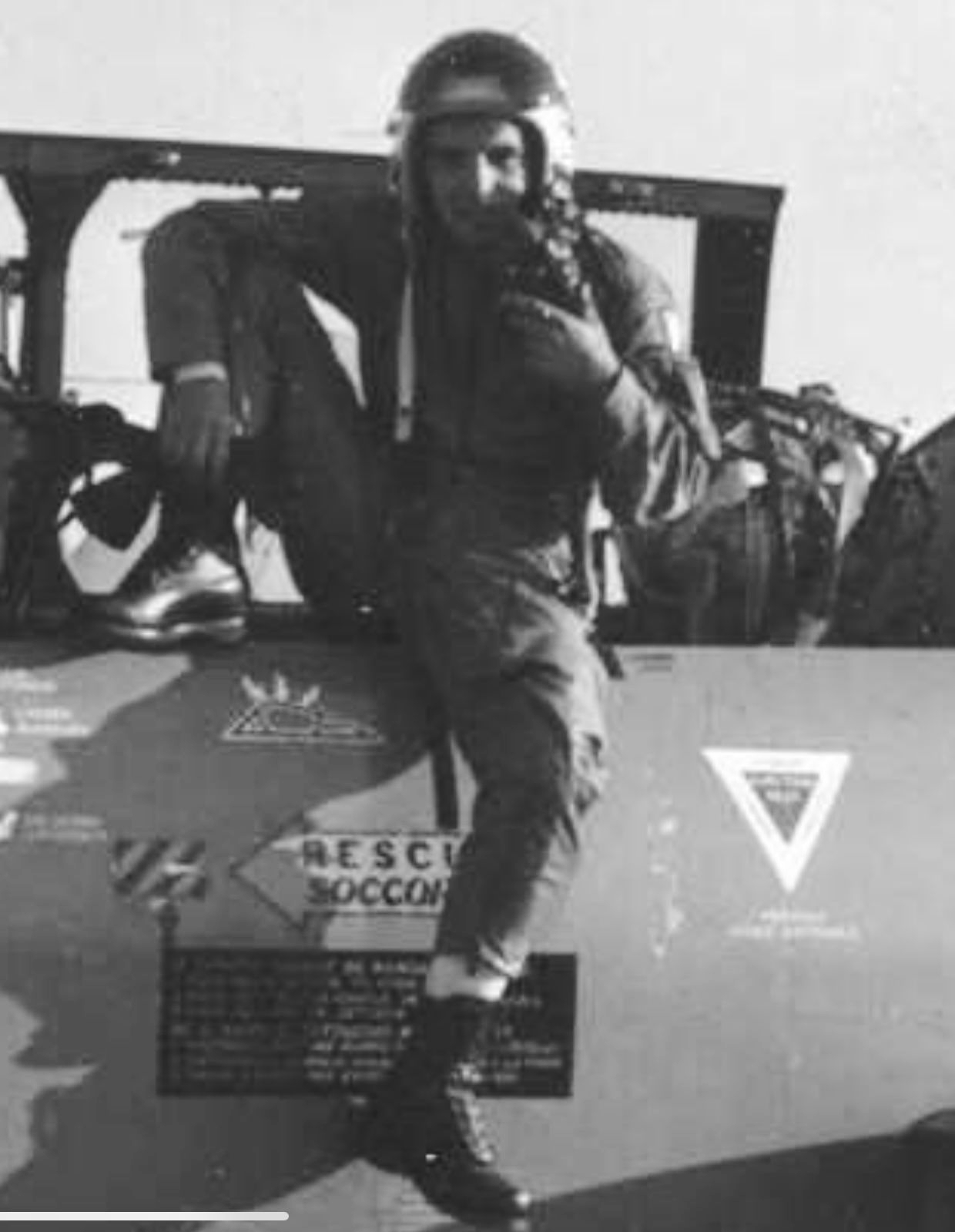 Roberto Doz in veste di pilota